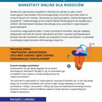 Warsztaty dla rodziców SDdW